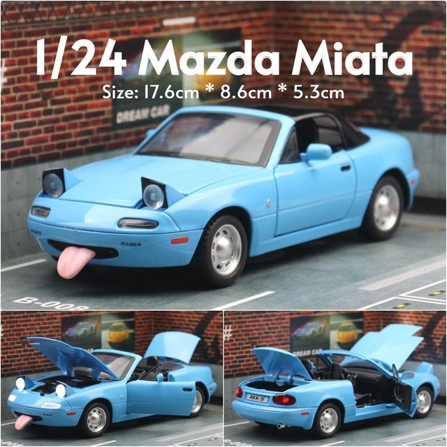 Linyi toy car Mazda Mx-5 Miniatur, Modell, 1:32, Sound & Licht, ab 14 Jahren - Bild 1