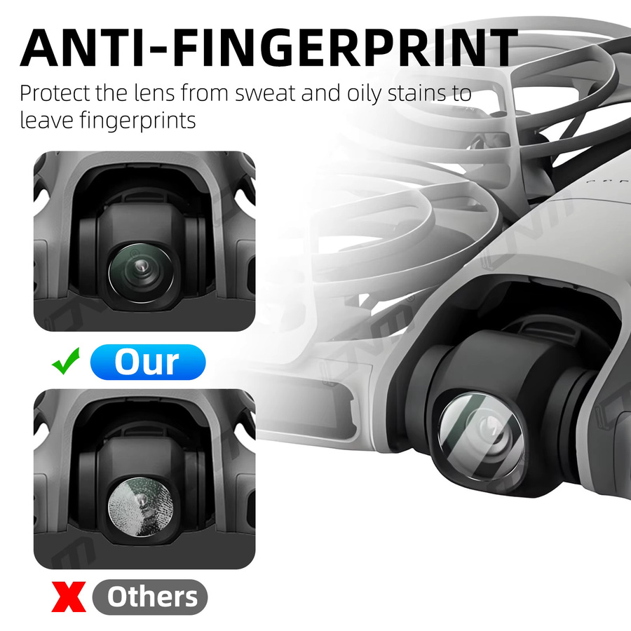 DJI Neo 2 Objektivschutz aus gehärtetem Glas, transparent, kratzfest und stoßfest - Bild 3