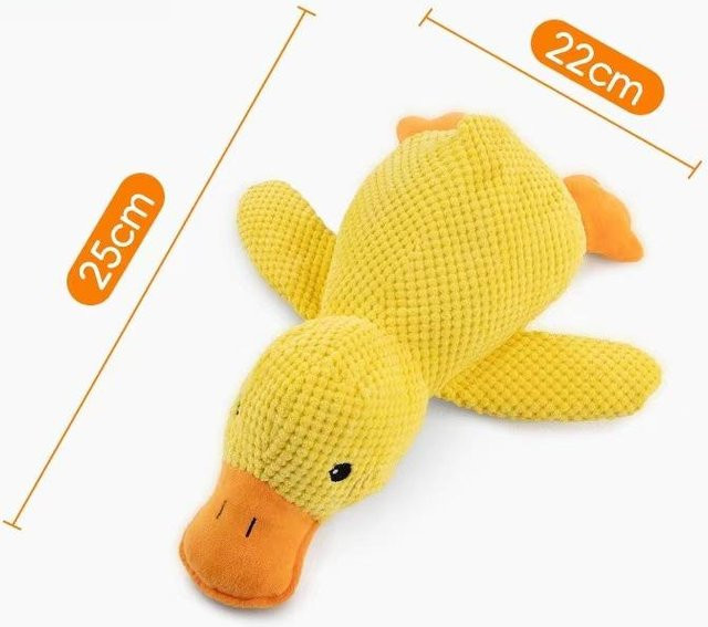 Yiran toy Plüsch-Stofftier Ente, Gelb, 3–6 Jahre - Bild 1