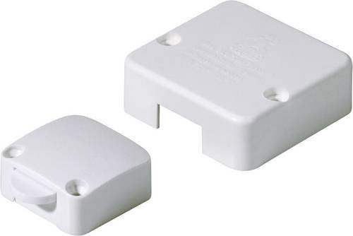 InterBär Türklappenschalter 5120-003.05 weiß, tastend, 250 V/AC, 2A - Bild 1