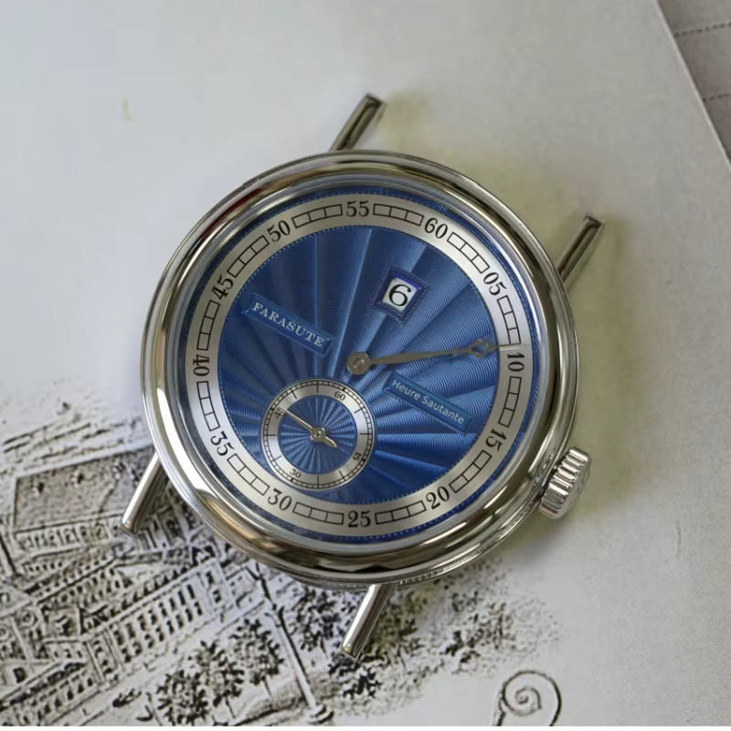 FARASUTE Armbanduhr Automatik, Edelstahl, Blau, Herren - Bild 2