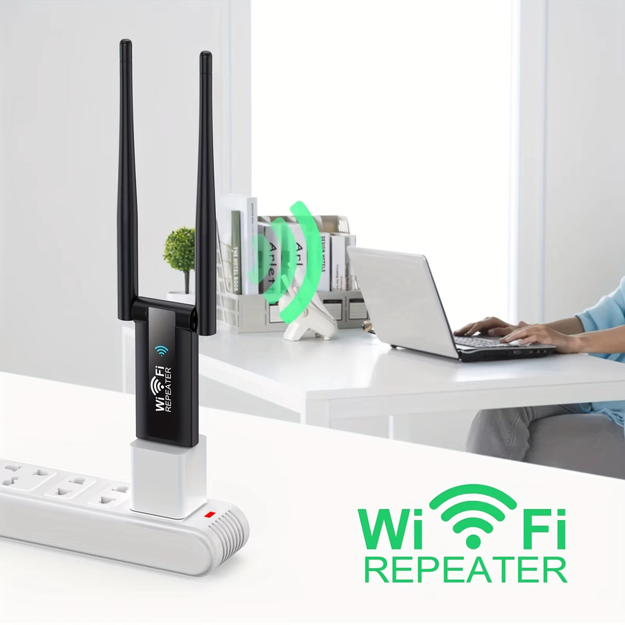 Regaton WLAN Repeater 2,4G 300Mbps Single-Band Wi-Fi Signalverstärker zur Heimnetzwerk-Erweiterung - Bild 2