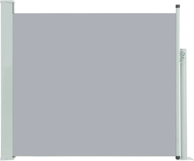 furnicato Ausziehbare Seitenmarkise aus Polyester in Grau, B/H: 300 x 100 cm - Bild 1