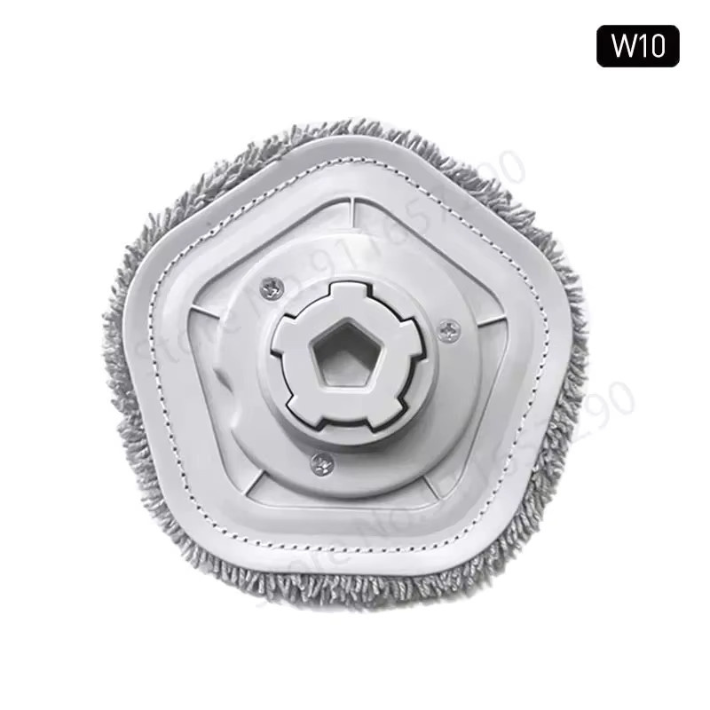 Dreame Ersatz-Mop-Pads und Wischtücher mit Halterungen für Roboterstaubsauger Bot W10 / W10 Pro in Weiß - Bild 2