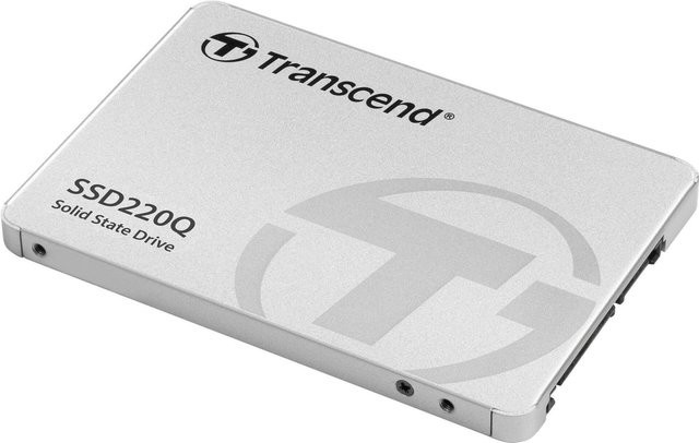 Transcend SSD220Q Interne SATA 6Gb/s SSD 2 TB 2.5 Zoll in Silber - Bild 1