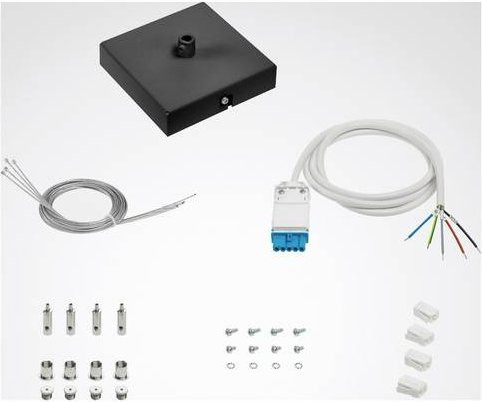 Trilux Seilabhängung ZS/4/6000 P #9646200 in Schwarz - Bild 1