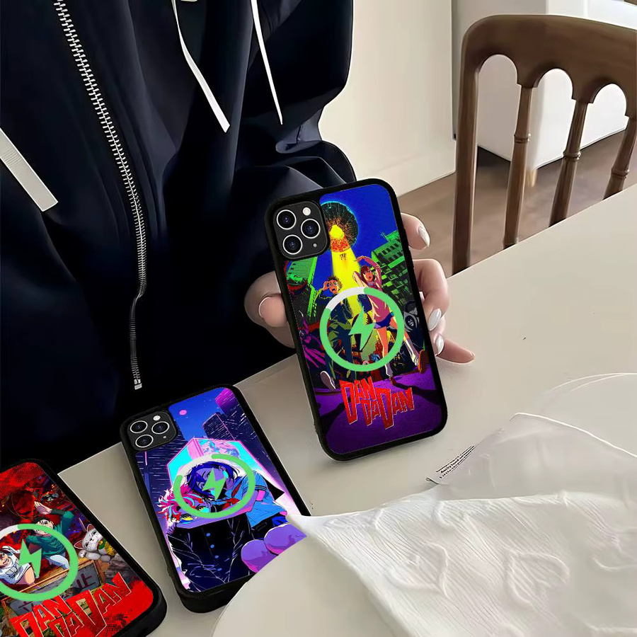 MagSafe Magnetische Handyhülle Anime D-Dandadan für iPhone 17 16 Pro Max 15 Plus 14 13 12 11 in Multicolour - Bild 5