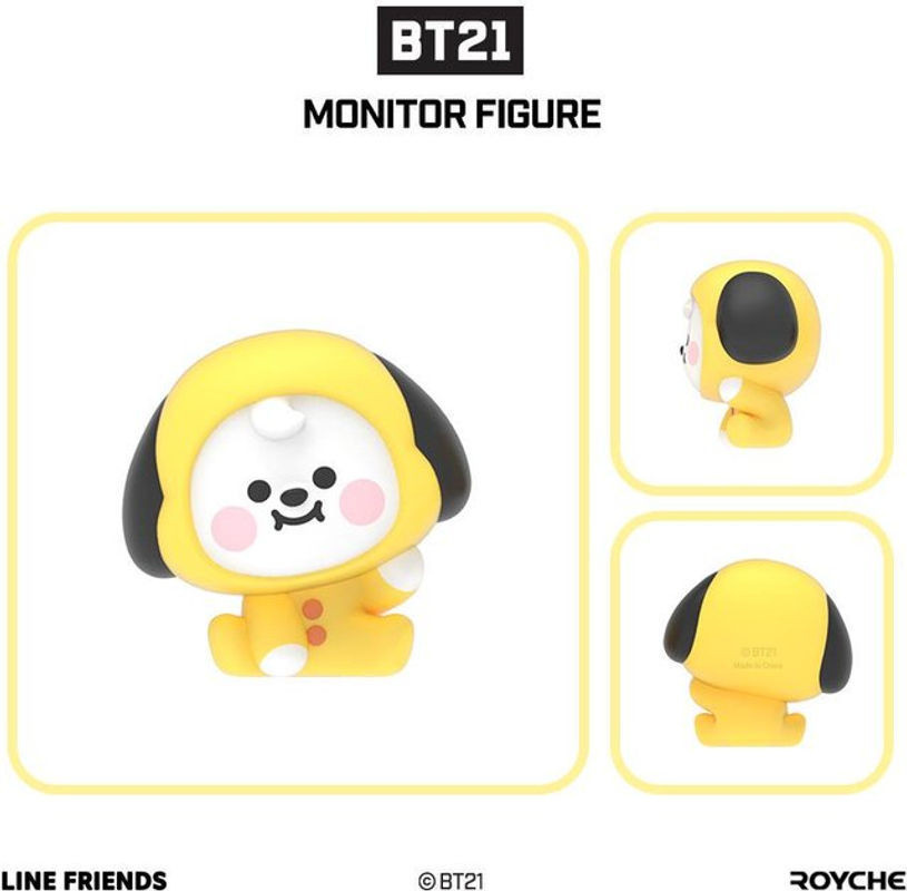 BT21 Babyphone-Figur von Royche in Gelb aus Kunststoff zur Dekoration - Bild 1