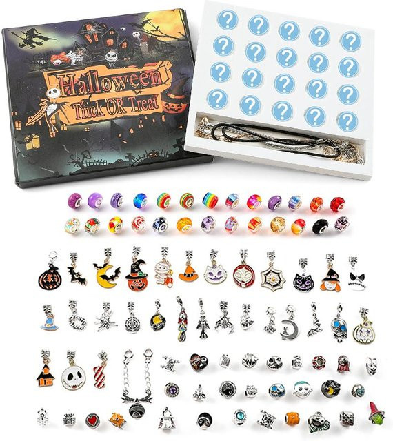 Disney Nightmare Before Christmas Jack Skellington Charms, Metall, gray, Unisex - Bild 1