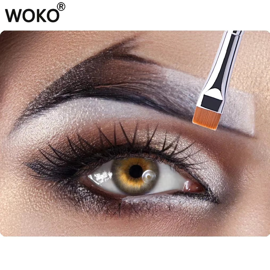 212 Augenbrauenpinsel, flacher Eyeliner-Pinsel, Unisex - Bild 2