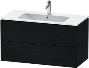 Duravit L-Cube Waschtischunterschrank wandhängend in Weiß, Breite: 102 cm, Tiefe: 48,1 cm, Höhe: 55 cm - Bild 1