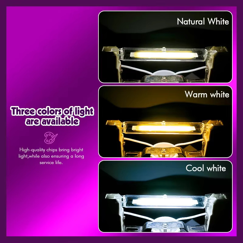 LARZI R7s COB LED Glühbirne aus Glas in Transparent, Ersatz für Halogenlampen J78 und J118 - Bild 3