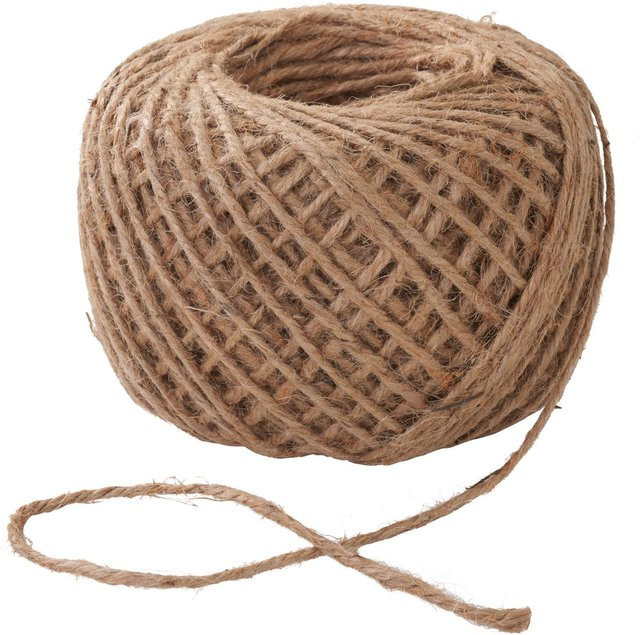 VBS Juteband in Natur/Beige für Weihnachten - Bild 1