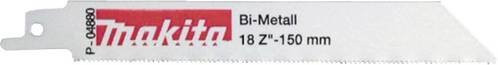 Makita Reciproblatt BIM 150/18Z aus Bimetall für Metalle, 20 Stück, Silber - Bild 1