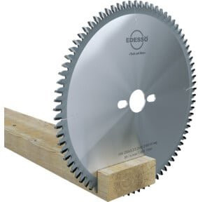 EDESSÖ Kreissägeblatt Präzision für Holz und Kunststoff, Carbide Tipped, Farbe: Silber, Durchmesser: 210 mm, Breite: 3,0 mm, Bohrung: 30 mm, Zähne: 64, negativer Spanwinkel - Bild 1
