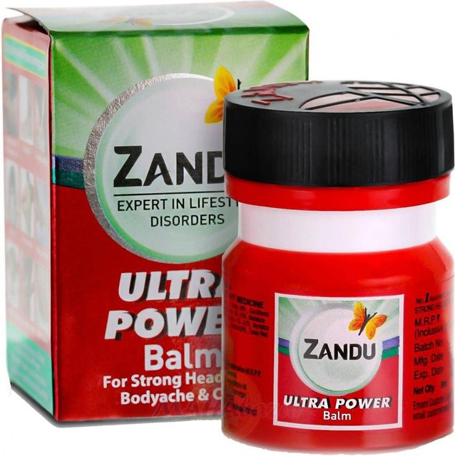 Zandu Balsam Ultra Power Körperbalsam, 8 ml, Unisex - Bild 1