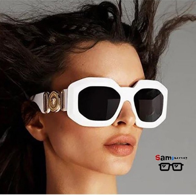 Samjune Sonnenbrille, quadratisch, Vollrand, Kunststoff, Unisex - Bild 1
