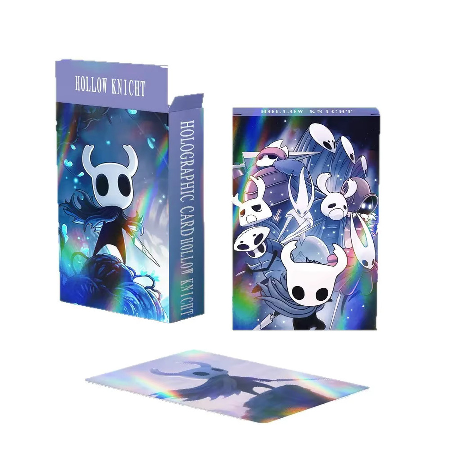 GWSVTIX Hollow Knight Laser Karten, 30-teiliges Set, Charakter Sammlung Karte - Bild 3