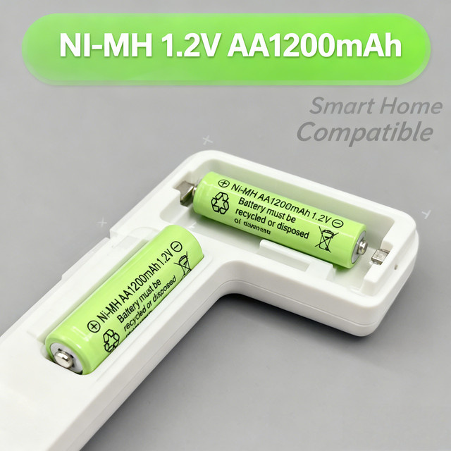 Lerp AA 1200mAh Ni-MH wiederaufladbare Batterien in Grün - Bild 1
