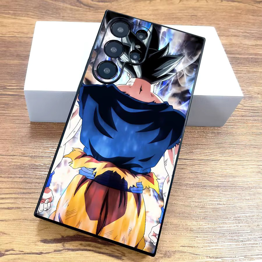 Schwarze weiche Handyhülle mit Dragon Ball Motiv für Samsung Galaxy S23 Ultra, S25 Edge, S24 Plus, S21 FE und S20 - Bild 3