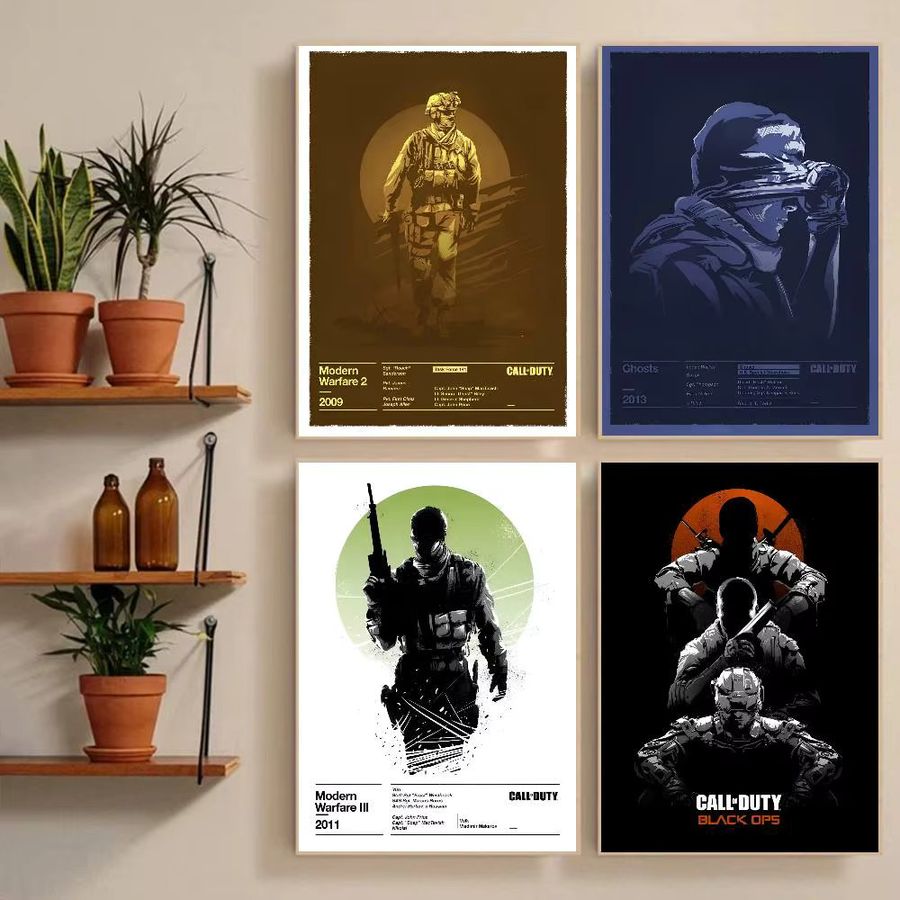 Call Of Duty Game Series Kunstgemälde als Poster aus Papier in Multicolor - Bild 2