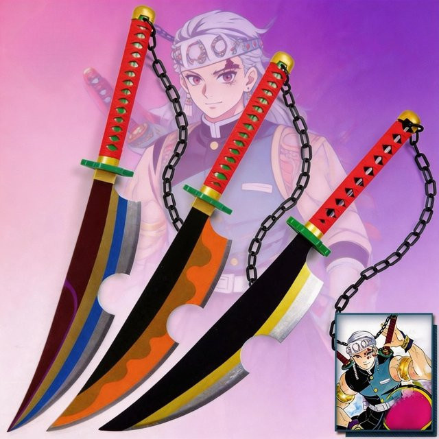 Bandai Demon Slayer Katana Schwert, Cosplay Requisiten, 40 Zoll - Bild 1