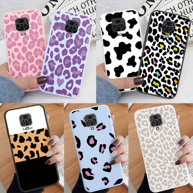 Schutzhülle aus weichem Silikon TPU mit Leopard-Design für Xiaomi Redmi Note 9 Pro Max, Redmi Note 9S und Redmi Note 9 Pro, Multicolor - Bild 1