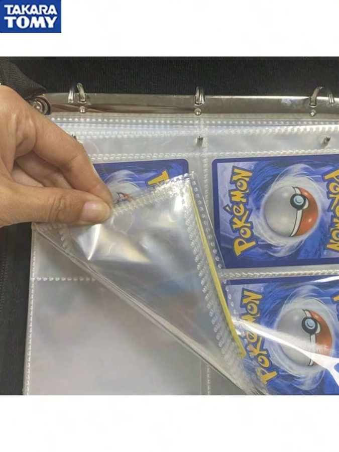 TAKARA TOM Pokémon Kartenalbum, Reißverschluss-Fotoalbum, Sammelmappe - Bild 5