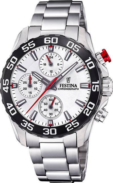 Festina Kinderuhr, Quarz, Edelstahl, Silber, 37 mm, 5 ATM - Bild 1