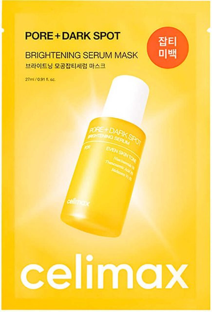 celimax Pore+ Serum-Masken-Set mit Niacinamid, 10 Stück, Unisex - Bild 1