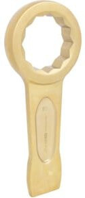 KS Tools BRONZEplus Schlag-Ringschlüssel aus Aluminium-Bronze in Gold, Größe: 85 mm - Bild 1