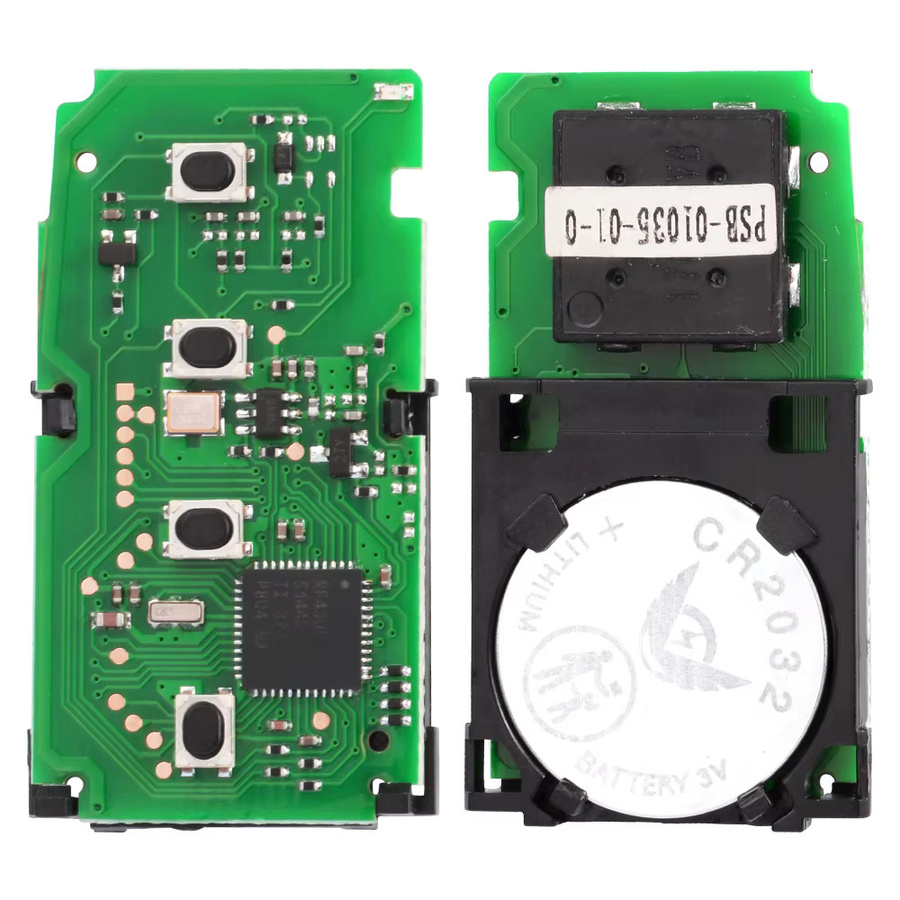 KEYECU Smart Remote Key Keyless Go Fob 281451-2110 in Schwarz für Toyota Highlander Limited und Tacoma 2014-2019 (314,3 MHz/433 MHz) - Bild 3