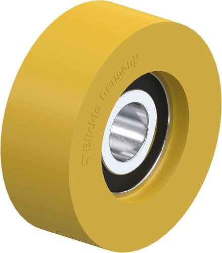 Blickle FTH 40x15/10-8K Führungsrolle Rad-Durchmesser: 40 mm, Tragfähigkeit: 45 kg, Farbe: Gelb/Braun, Material: Kunststoff - Bild 1