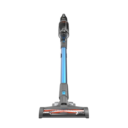Black+Decker BHFEV362D Akku-Stabstaubsauger beutellos in Blau und Titan mit 0,75 l Behältervolumen