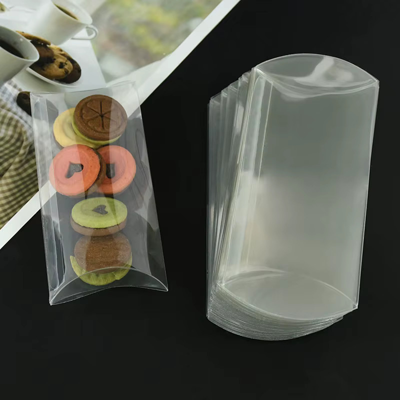 10 Stück ZQCXLD Kissen Form Geschenkboxen aus transparentem PVC für Hochzeiten, Geburtstage und Partys - Bild 3