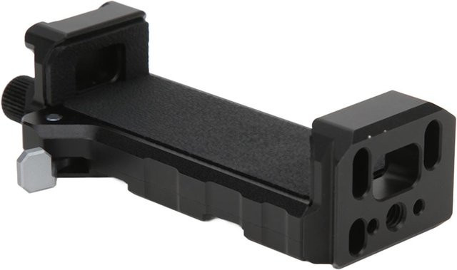 Igeteck Mini Tablet-Stativhalterungsadapter aus Legierung mit Cold Shoe Mount, Schwarz - Bild 1