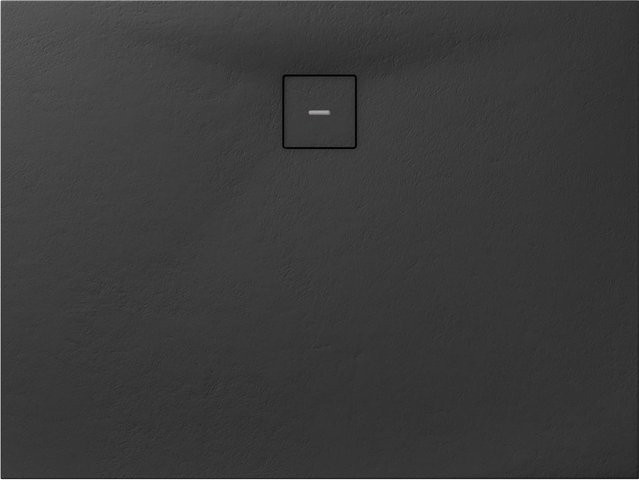 Breuer Duschwanne Modern Line aus Mineralguss in Anthrazit Steinoptik, Rechteck, B/T: 140 x 90 cm - Bild 1