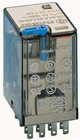Finder Miniatur-Relais 4W 7A 24V DC transparent 55.34.9.024.5090 - Bild 1