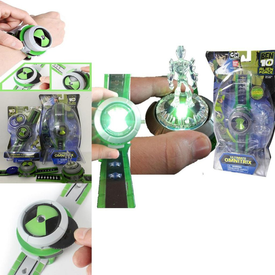 Ben10 Omnitrix Projektionsuhr mit verstellbarem Armband und Drehfunktion - Bild 5