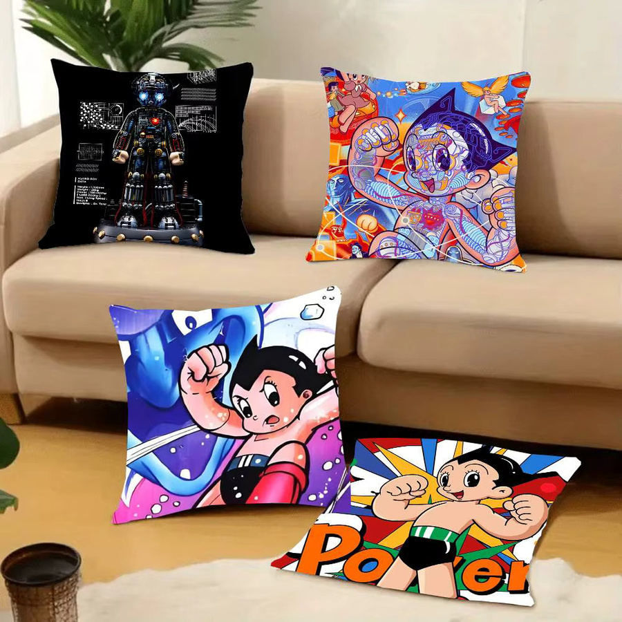 Astro Boy Kissenbezug mit Anime-Motiv, Mehrfarbig, B/B/H: 40 x 40 x 0 cm - Bild 2