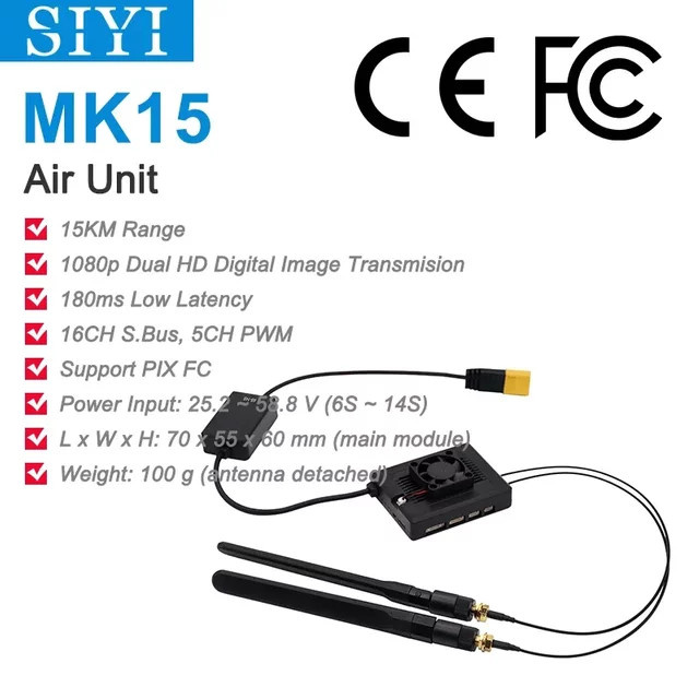 SIYI MK32 HM30 MK15 Luftgerät, Full HD 1080p-Bildübertragung, ab 14 Jahren - Bild 1