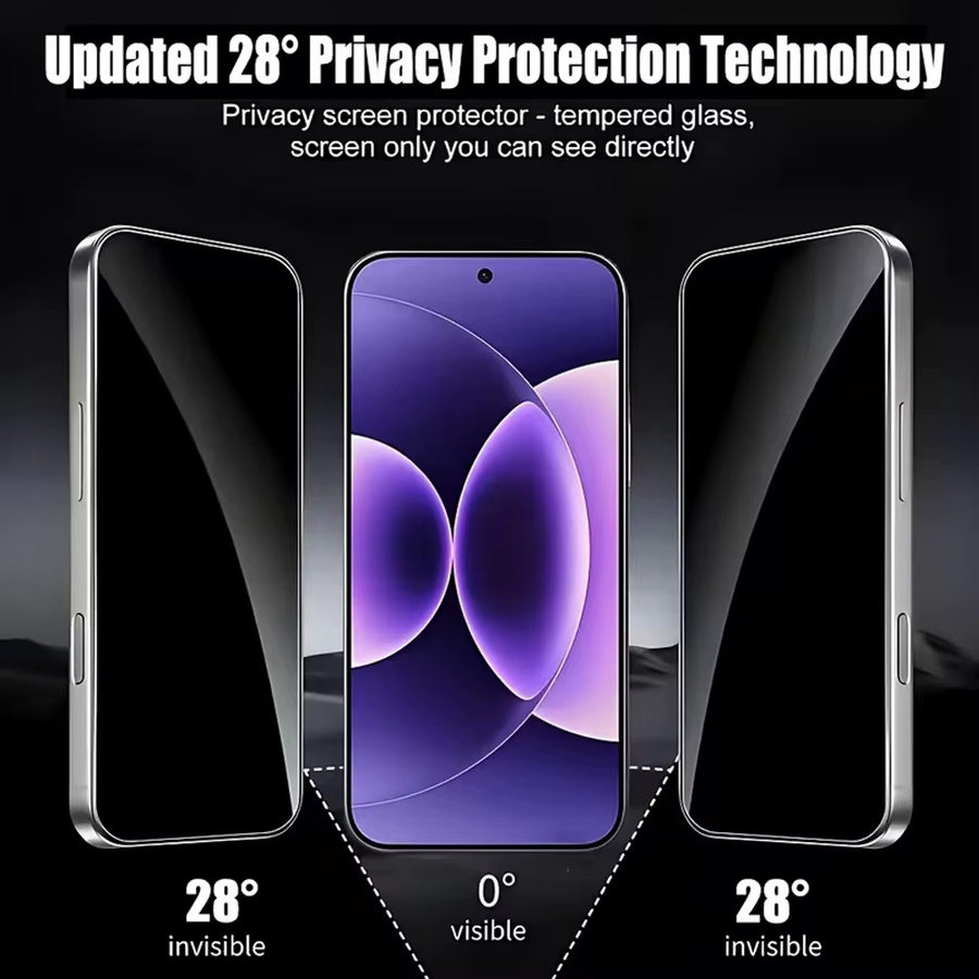 3-in-1 Sichtschutz-Displayschutzfolie aus gehärtetem Glas für OnePlus 15R 15 13T 13R 9 10T Nord 5 4 3 CE5 Ace 3V Ace 2V Ace 5 Ultra Racing transparent - Bild 3