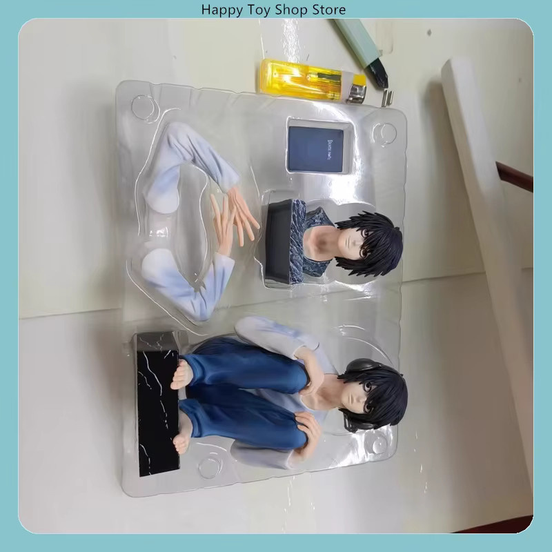 Bandai Anime-Figur Modell Statue, Hockende Pose L Zwei Köpfe Zwei Hände - Bild 1