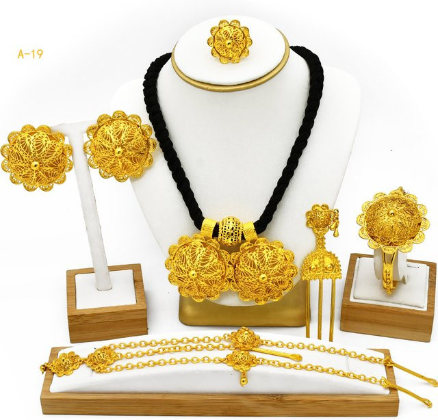 ANIID Schmuck-Set, vergoldet, Damen - Bild 1