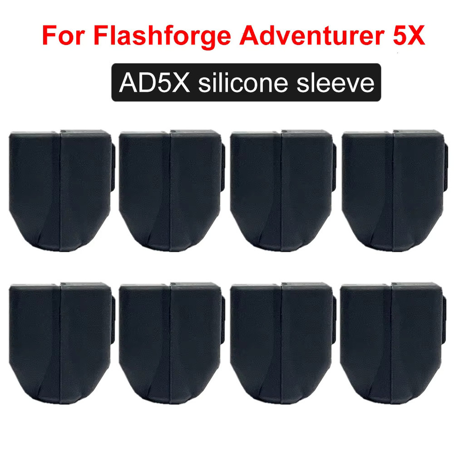 Flashforge Silikonhülle für Adventurer 5X als Hotend-Schutzabdeckung in Schwarz - Bild 4
