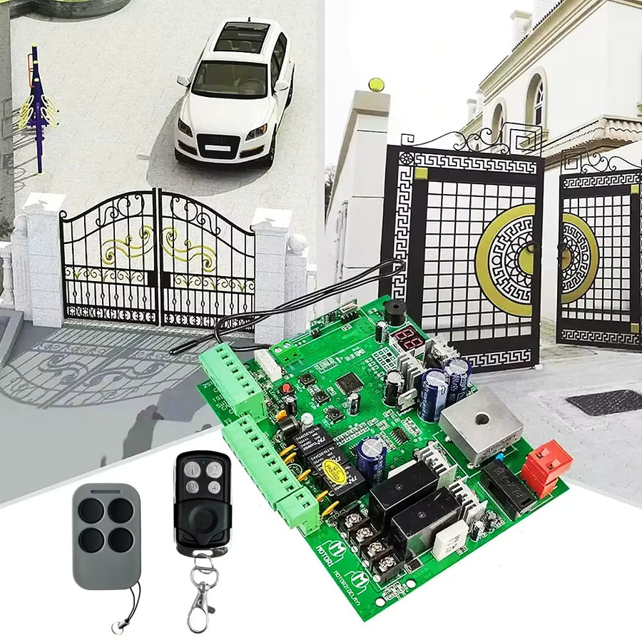 KUANGZIPENG DC 24V Steuerplatine für automatischen Doppelarm-Drehtorantrieb, Smart System Ersatzteil, grün - Bild 4