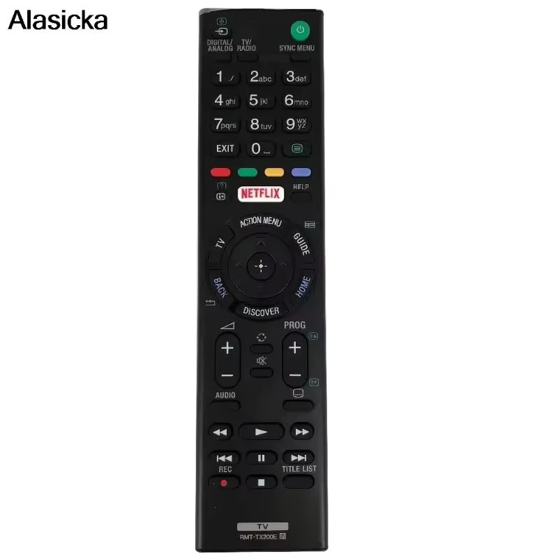 Sony RMT-TX200E TV-Fernbedienung in Schwarz für kompatible Sony TV Modelle - Bild 2