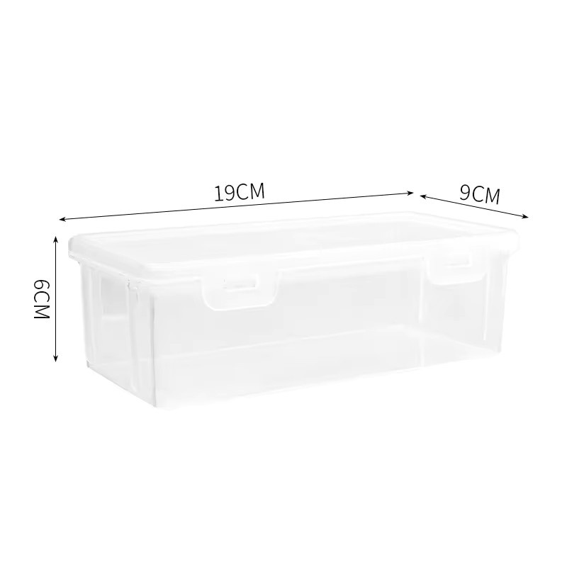 Transparentes Schreibwaren-Etui aus Kunststoff für Schule und Büro - Bild 3