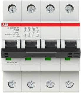 ABB S203MT-Z35NA Sicherungsautomat 35A 440V 2CDS273446R0548 MCB in Weiß - Bild 1