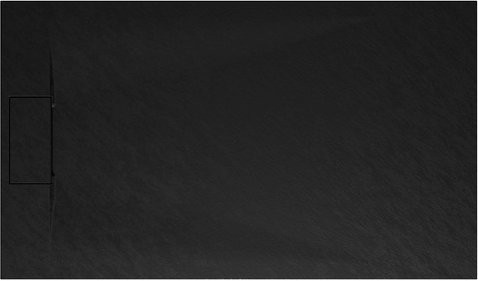 Schulte Duschwanne DWM-Tec rechteckig aus Mineralguss in Anthrazit Grau B/T: 160 x 90 cm - Bild 2
